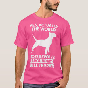 T-shirt Dog Bull Terrier