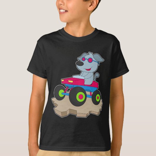 T-shirt Dog Car (Devant)