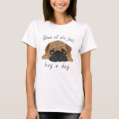 T-Shirt Dog, Chien, Femme ! Chiot (Devant)