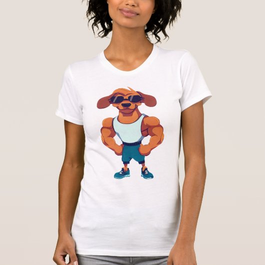 T-shirt Dog Gym (Devant)