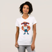T-shirt Dog Gym (Devant entier)