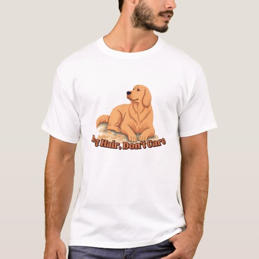 T-shirt Dog Hair Don’t Care (Devant)