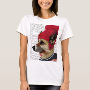 T-shirt Dog in Ski Sweater 2