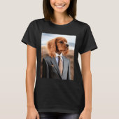 T-shirt Dog In Suit And Tie English Cocker Spaniel Mbassp (Devant)