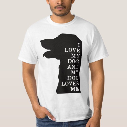 T-shirt Dog lovers (Devant)
