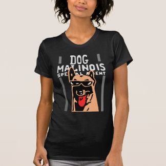 T-shirt dog malinois spécial agent