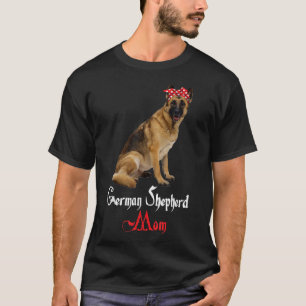 T-shirt Dog Mama Puppy Mom German Shepherd 