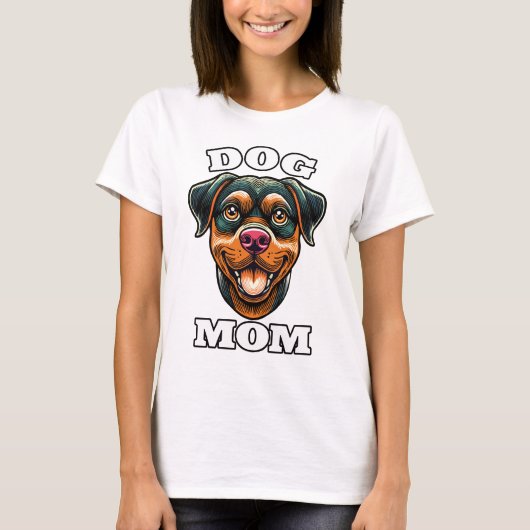 T-shirt Dog Maman (Devant)