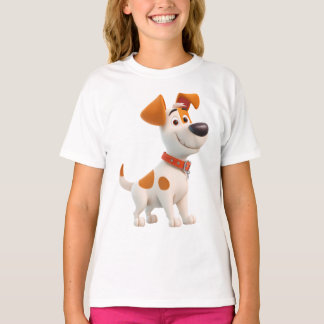 T-shirt Dog Mascot – Cute Cartoon Puppy Kids