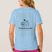 T-shirt Dog Mom  – I Work Hard for My Dog (Dos)