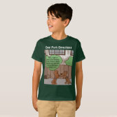 T-shirt Dog Park Directions Bpy (Devant entier)