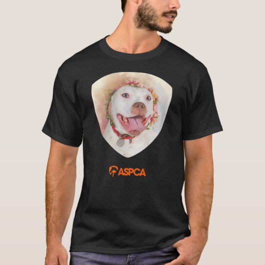 T-shirt Dog Portrait (Devant)