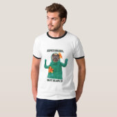 T-shirt Dog Print "La vie est rude, mais moi aussi (Devant entier)