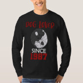 T-shirt Dog  since 1987 (Devant)