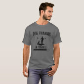 T-shirt Dog Training In Progress Dog Trainer (Devant entier)