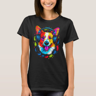 T-shirt Dog Welsh Corgi DJ