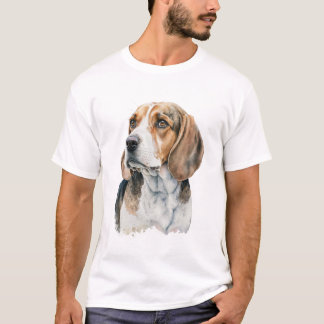 T-shirt Dog with Concept Artistic Design