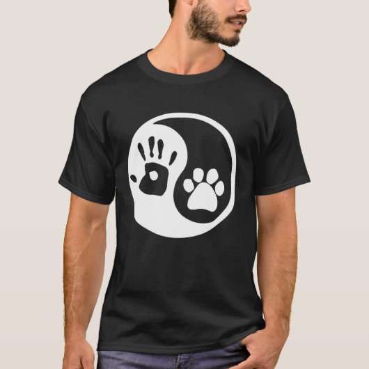 T-shirt Dog Yin Yang (Devant)