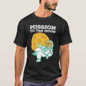 T-shirt Doge-1 Mission À La Lune Dogecoin Hodl Funny Cry (Devant)