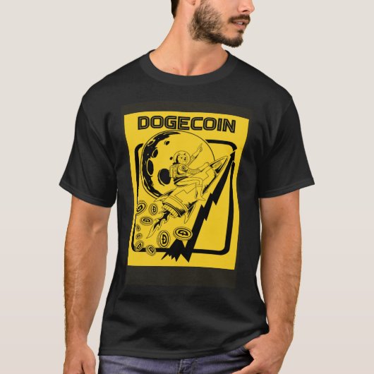 T-shirt Doge À La Lune (Devant)