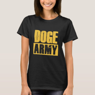 T-shirt Doge Army Funny-Don Pour Les Amateurs De Dogecoin