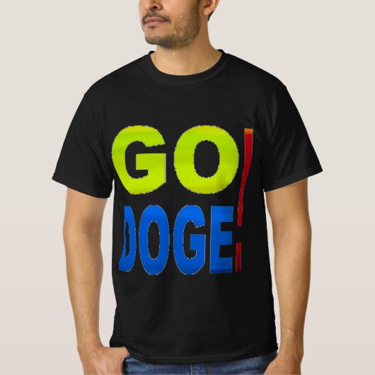 T-shirt DOGE ! Au revoir Felecia ! (Devant)
