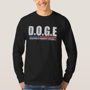 T-shirt DOGE D.O.G.E. Département de l'Efficacité Gouverne