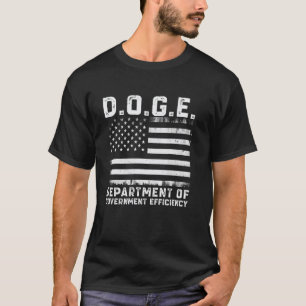 T-shirt DOGE Département de l'efficacité du gouvernement U