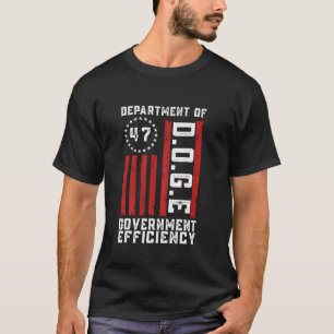 T-shirt DOGE Département de l'efficacité gouvernementale