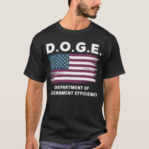 T-shirt DOGE Efficacité du ministère