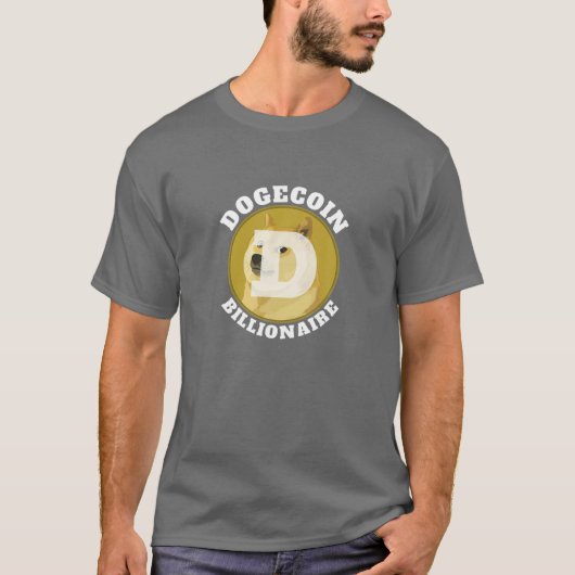 T-shirt Dogecoin Billionaire (Devant)