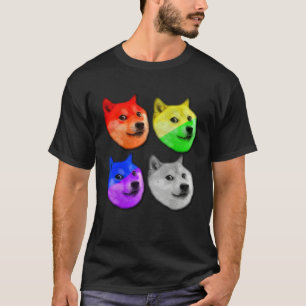 T-shirt Dogecoin Doge Conserver Crypto Mème  DoGZilla S In