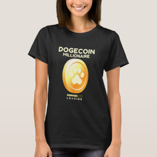 T-shirt Dogecoin Millionaire Chargement Crypto Cryptocurrc