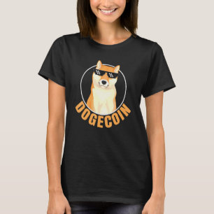 T-shirt Dogecoin Porteur Cryptodevise Crypto Jour Trader S