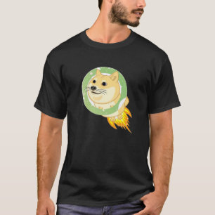 T-shirt Dogecoin Shert À Lune Coin Doge Hommes Femmes Enfa