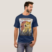 T-shirt Dogezilla Funny DOGE MEME Shiba Inu Chien (Devant entier)