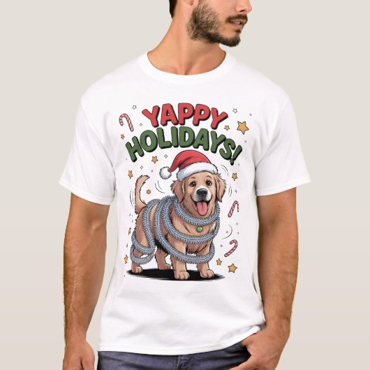 T-shirt Doggone Merry (Devant)