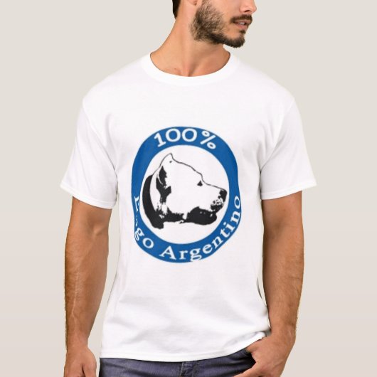 T-shirt Dogo 100% Argentino (Devant)