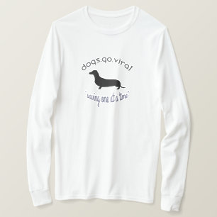 T-shirt dogs.go.viral