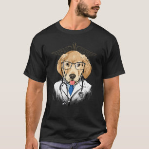 T-shirt Dogtor Labrador Retriever Vet Doctor Physician Pet