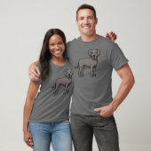 T-shirt Dogue allemand (Unisexe)