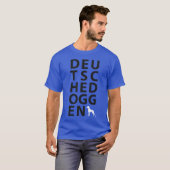 T-shirt Dogue Allemand (Devant entier)