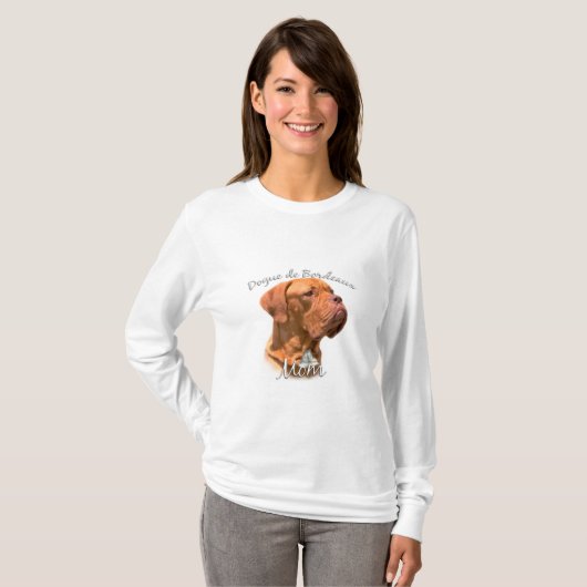 T-shirt Dogue de Bordeaux Maman 2 (Devant entier)