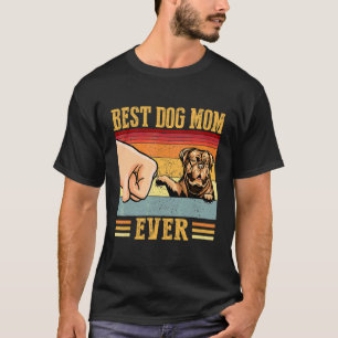 T-shirt Dogue De Bordeaux Maman Meilleur Chien Maman Jamai