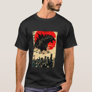 T-shirt Dogzilla Chien Japonais Art Drôle Drôle Dons Chien