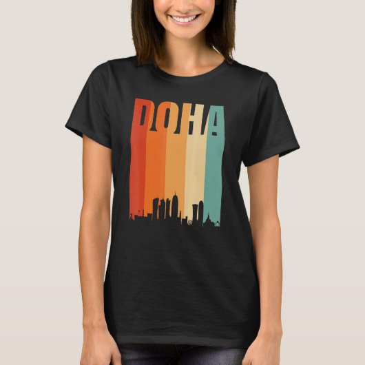 T-shirt Doha Skyline (Devant)