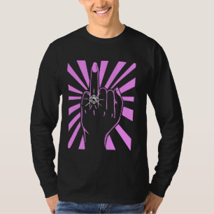 T-shirt Doigt Annulaire Impertinent Mariage Enterrement de