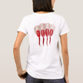 T-shirt doigt de vampire (Dos)