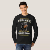 T-shirt Doigt Rottweiler Rotti (Devant entier)