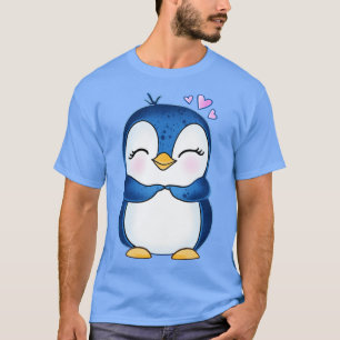 T-shirt Doigts minces pingouins